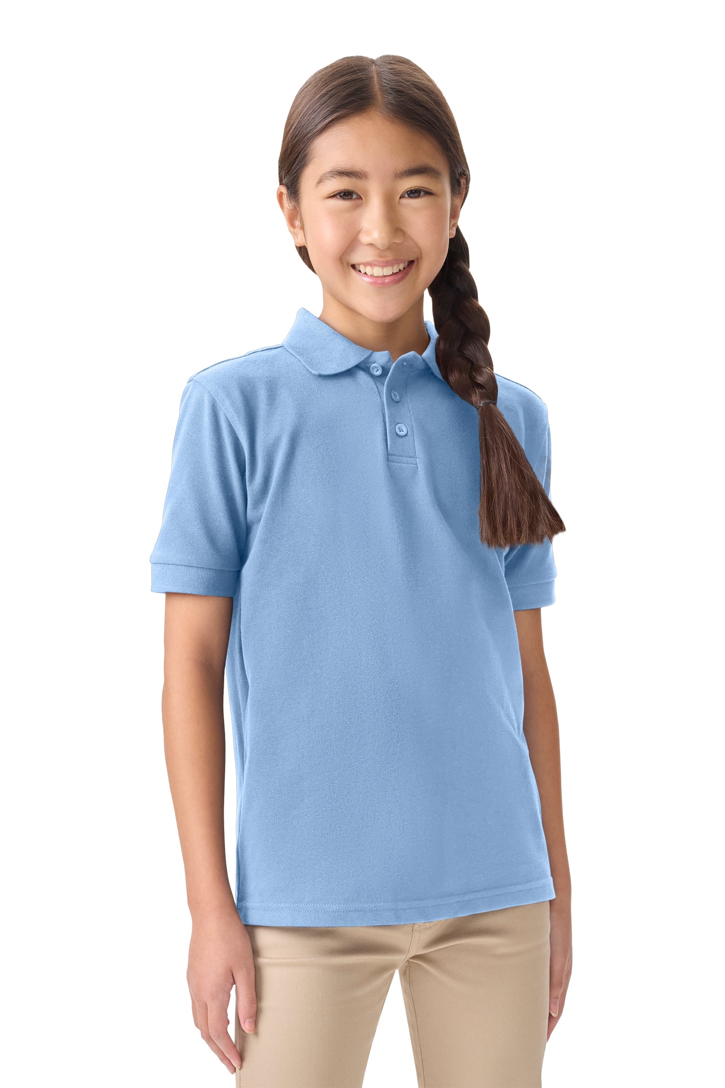 Unisex Short Sleeve Pique Polo