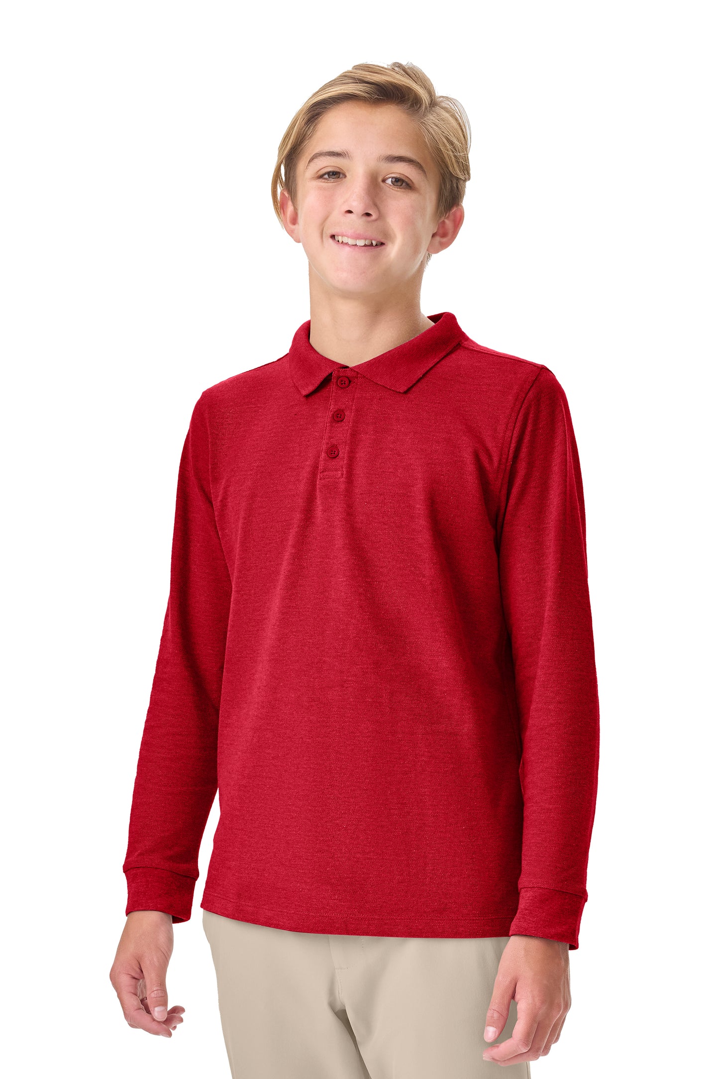 MSODT Unisex Long Sleeve Pique Polo